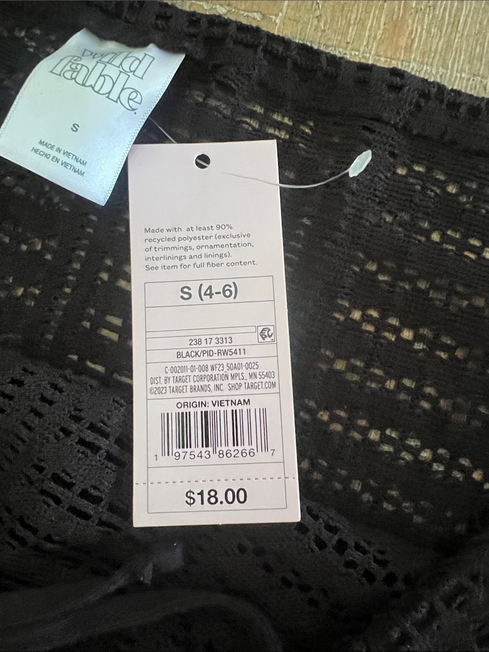 wild fable Black Crochet Skirt Cover-Up - Picture 8 of 8